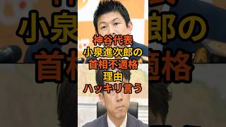 #参政党 #神谷宗幣 #小泉進次郎 #自民党 #総裁選
