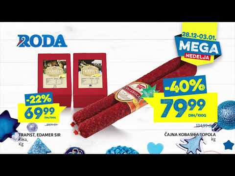 Mega nedelja 28.12.2017 - 3.1.2018 | Roda