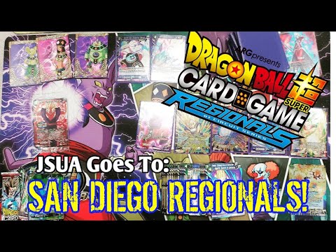 TRIP TO SAN DIEGO FOR DRAGONBALL SUPER CARD GAME REGIONALS TOURNAMENT!