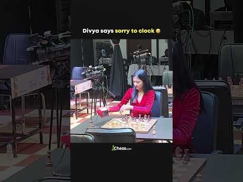 Magnus Carlsen Copies Divya Deshmukh! #chess #shorts