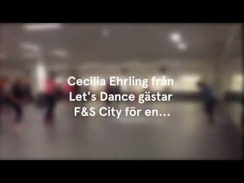 Cecilia Ehrling kör Let's Jive på F&S City