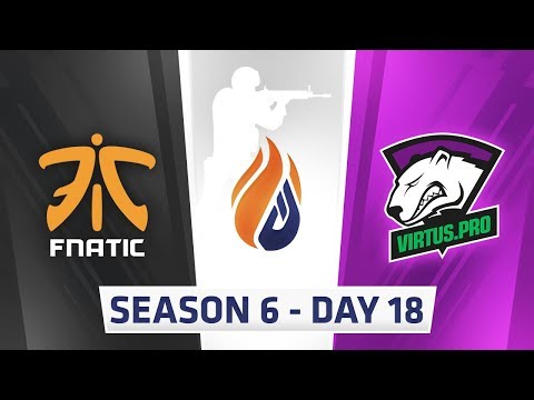 ECS Season 6 Day 18 Fnatic vs Virtus.pro - Mirage