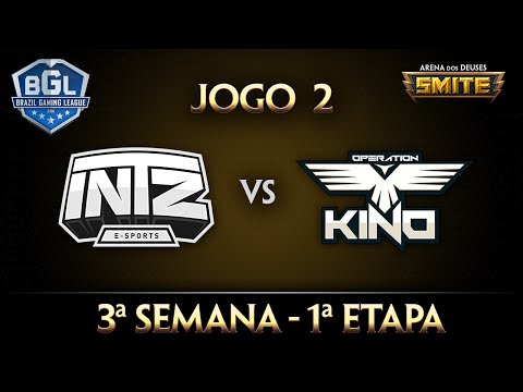 INTZ X Kino (Semana 3 - Jogo 2) Smite BGL 2016 - 1ª Etapa