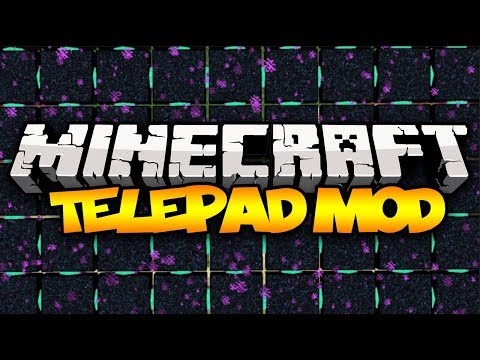 Insane Minecraft Telepads Mod Showcase w/ Unspeakable!