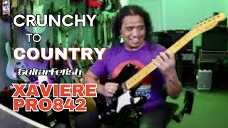 Video thumbnail for The Xaviere Pro 842 Thinline Semi Hollow Tele: From CRUNCHY To COUNTRY Guitar! by Perfecto De Castro