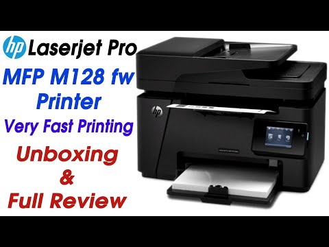 Hp laserjet pro mfp m128fw printer