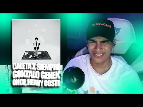 QUE TEMA TAN BUENO🤯🔥CALETA X SIEMPRE - GONZALO GENEK, ONCE, HEAVY COSTE - REACCIÓN - LUIS ELCOCK