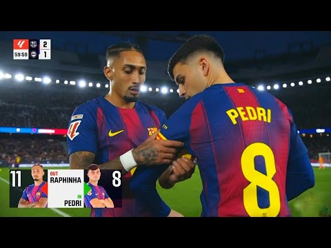 Pedri vs Deportivo Alaves | Every Touch & Skills 