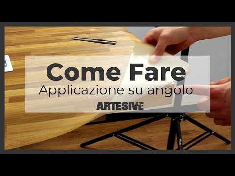 Artesive - How to easily apply adhesive film to a corner