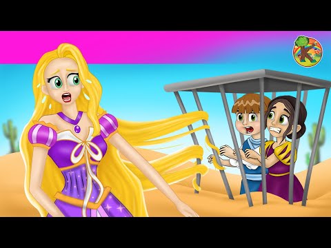Princess Rapunzel - 2 Fairy Tales | KONDOSAN English | Fairy Tales & Bedtime Stories for Kids