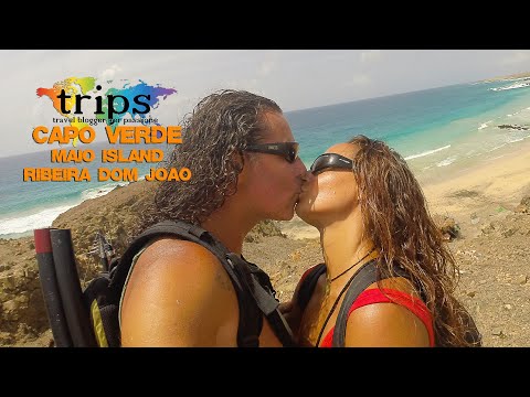 Cape Verde Maio Island - Ribeira Dom Joao beach Agosto