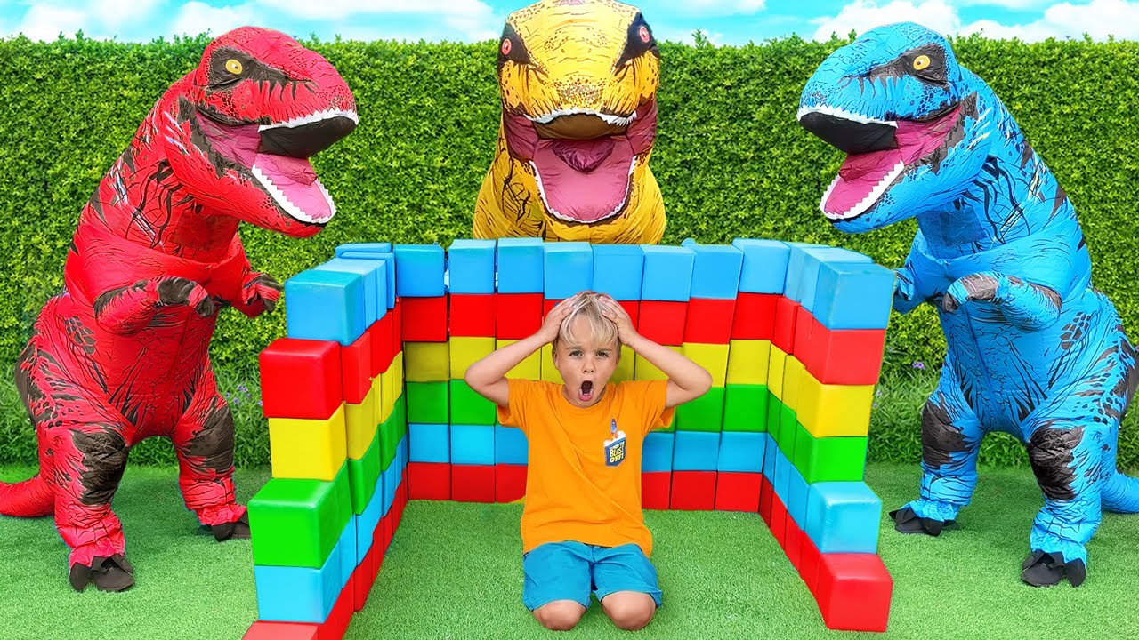 Chris and Escape Adventures with Dinosaurs