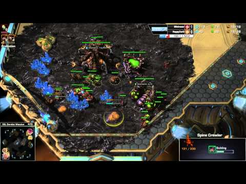 Happyzerg vs Miniraser - Game 2 - Match 3 - ESL Euro Cup