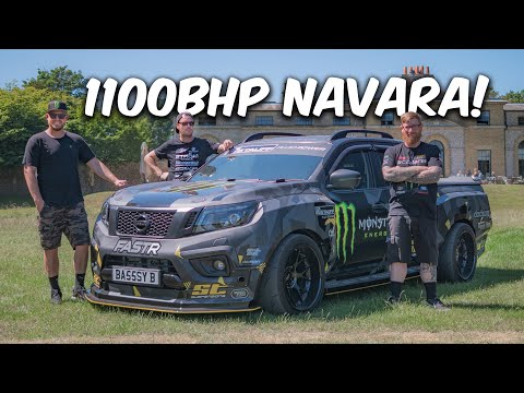 £400,000 to build a Nissan Navara with 1100bhp R35 GTR engine!