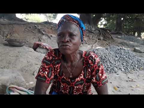 Stone Mining Activities in Kono District, Eastern Province of Sierra Leone