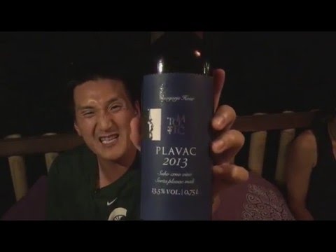 Croatian Red Wine from Dalmatia... In Bali, Indonesia