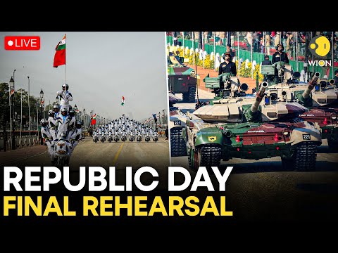 Republic Day 2026 LIVE: Full Dress Rehearsal Parade Goes Ahead Amid Rain, Thunderstorm in Delhi