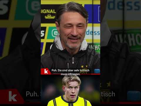 Video Thumbnail: Kovac überrascht: "Sie sind aber sehr kritisch" #shorts