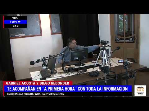 A PRIMERA HORA | COM. TEL.: PABLO PIERUCCIONI, VECINO DE PUJATO NORTE Y ZONO SUR DE ESPERANZA