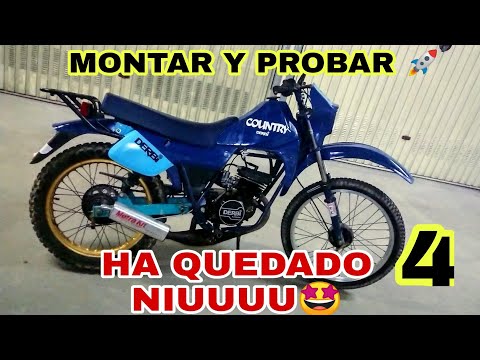 4º Montar junta y PRUEBA🚀 La DERBI ha quedado😍 NIUUUUUUUU (new)🤩