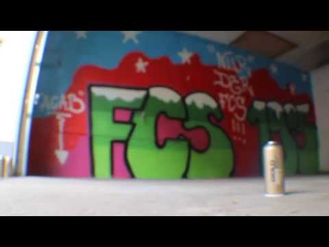 Graffiti FCS 1905 [der 1.FC Schweinfurt seit 1905]