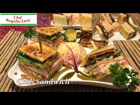 Club Sandwich, Receta Deliciosa!!
