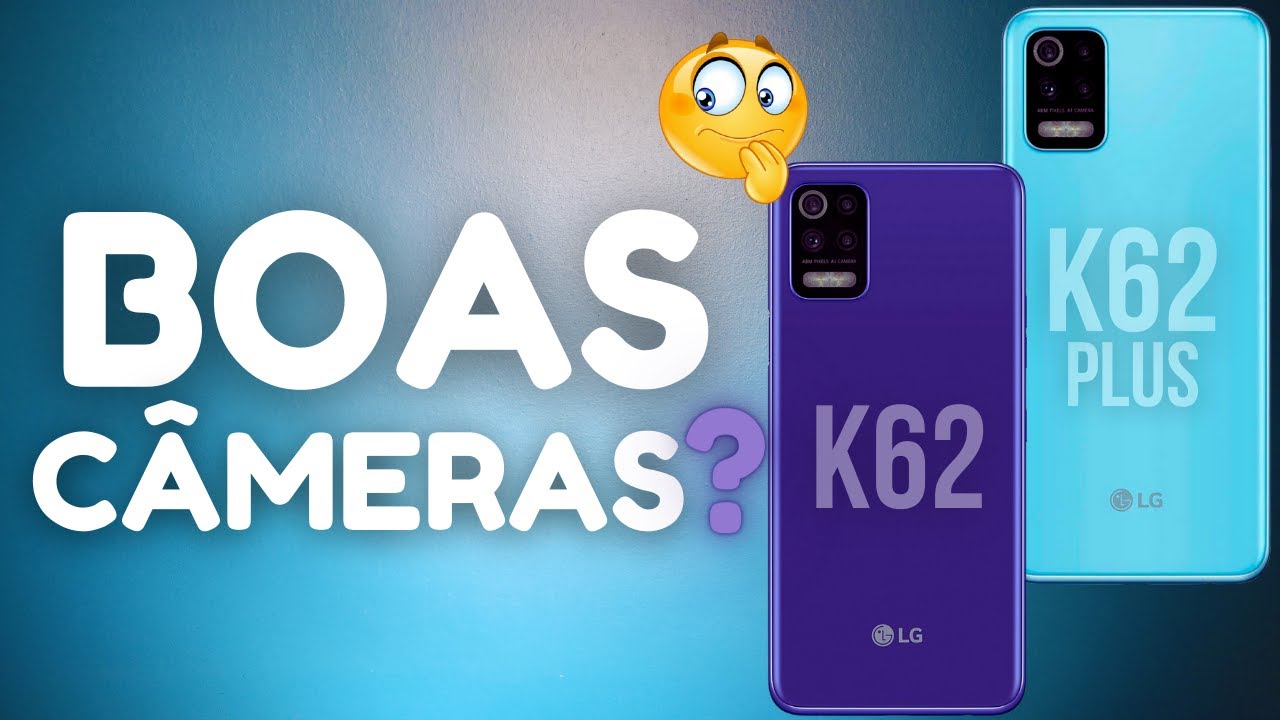LG K62, LG K62+ BOM PREÇO, COM CÂMERAS ESPETACULARES !!