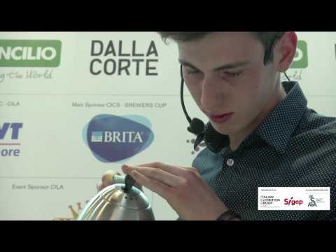 Daniele Ricci  - CIBC Campionato Italiano Baristi Caffetteria - FINALE Sigep 2017