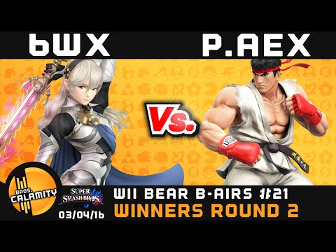 WBB #21 | Circa 6WX (Corrin) vs Project_AEX (Ryu) - Winners Round 2 - Smash 4 Wii U