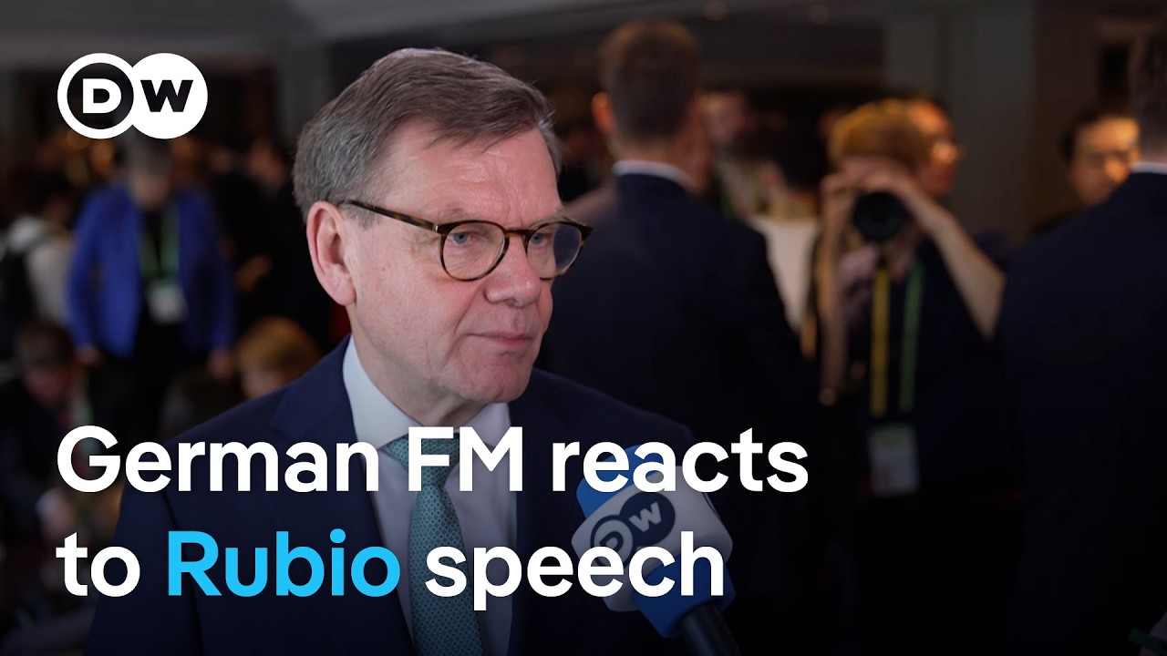 "This is an engagement Europe should accept": German FM praises Rubio speech at MSC 2026 | DW News