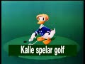 Kalle Anka Golf Turen Svenska