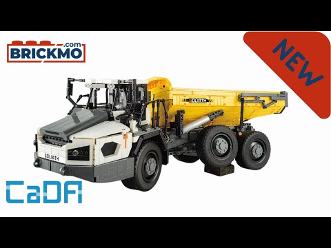 Neu: CaDA Muldenkipper Articulated Dump Truck - BRICKMO.com