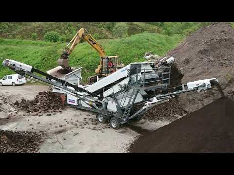 Crible mobile sur roues IMS MS842W - 2 étages, haute capacité pour divers matériaux_1