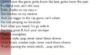 A$AP Rocky - Bath Salt Lyrics