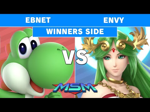 MSM 190 Ebnet (Yoshi) vs Envy (Palutena) Winners Side - Smash Ultimate