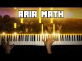 Aria Math C418 FULL Piano Cover