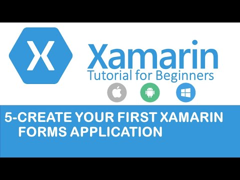 Xamarin Forms #5: Create your first Xamarin Forms Application