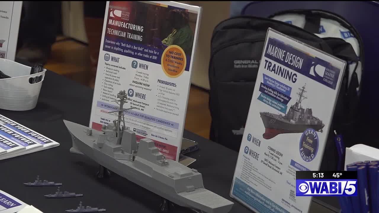 Penobscot Jobs Corps, federal partners host shipbuilding career fair