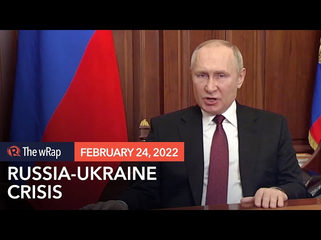 Russia invades Ukraine in Europe’s ‘darkest hours’ since World War II