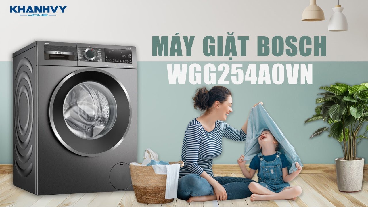 Máy giặt Bosch WGG254A0VN 10kg series 6