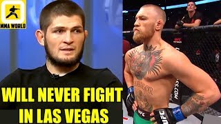 Khabib is not happy and will never fight in the state of Nevada again,Bisping on Mcgregor-Cerrone