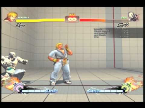SSF4 Ken Masters Combo Exhibition by GetTheFruit