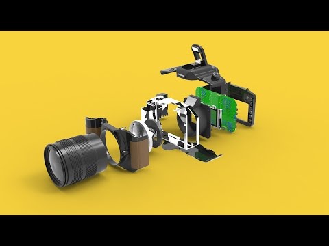 DSLR Camera - Components (Animation)
