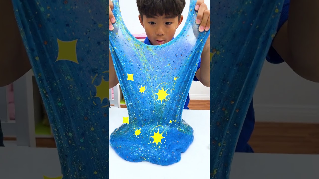 Andrea Learns to Share Slime with Emma & Ben