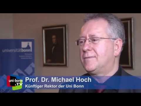 Gewählt und bestätigt: der künftige Rektor Prof. Dr. Michael Hoch