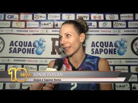 Pallavolo: acqua e sapone Roma - Caserta - Canale 10