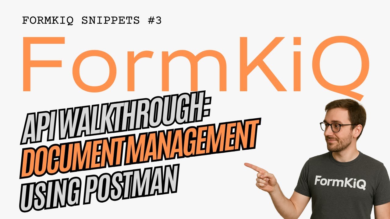 Document Management Made Easy: A FormKiQ API Walkthrough using Postman