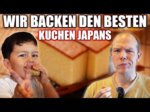 I bake the BEST cake in Japan with Louis - Castella (カステラ)