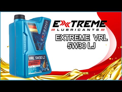 ANALYSIS Motor Oil Extreme VRL 5w30 LJ [100% SYNTHETIC]