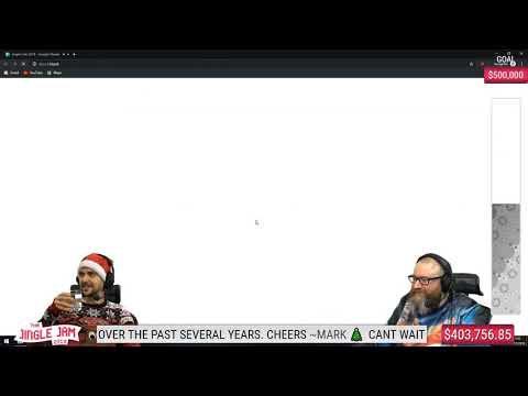 Simon and Lewis watch my Jingle Cats